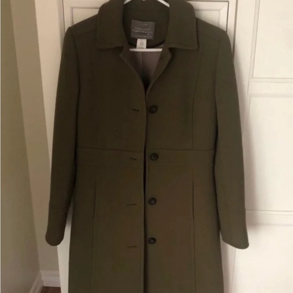Vintage j crew wool coat